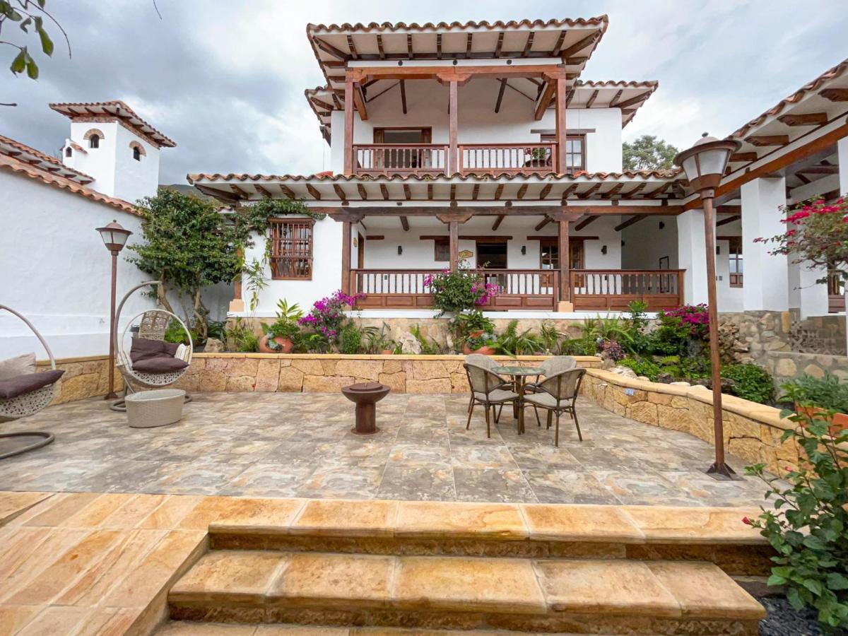 Hotel Boutique El Carmel Villa de Leyva Buitenkant foto