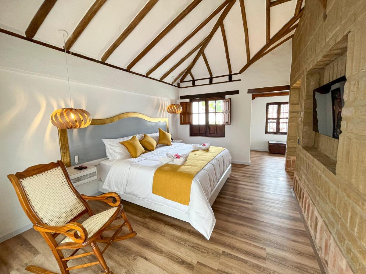 Hotel Boutique El Carmel Villa de Leyva Buitenkant foto